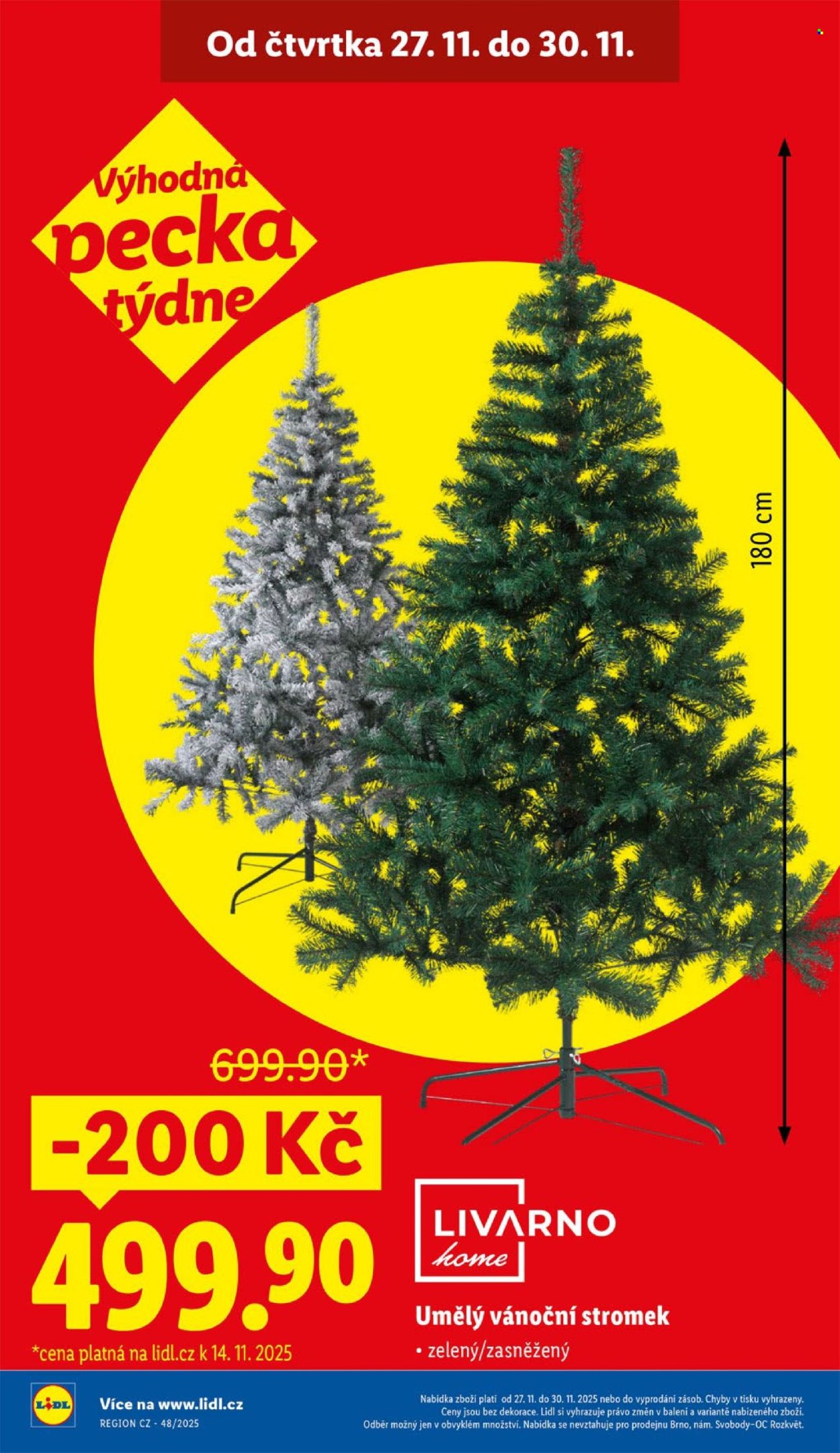 Leták Lidl - 27.11.2025 - 30.11.2025. Strana 4