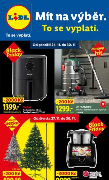 Leták Lidl - 24.11.2025 - 30.11.2025.