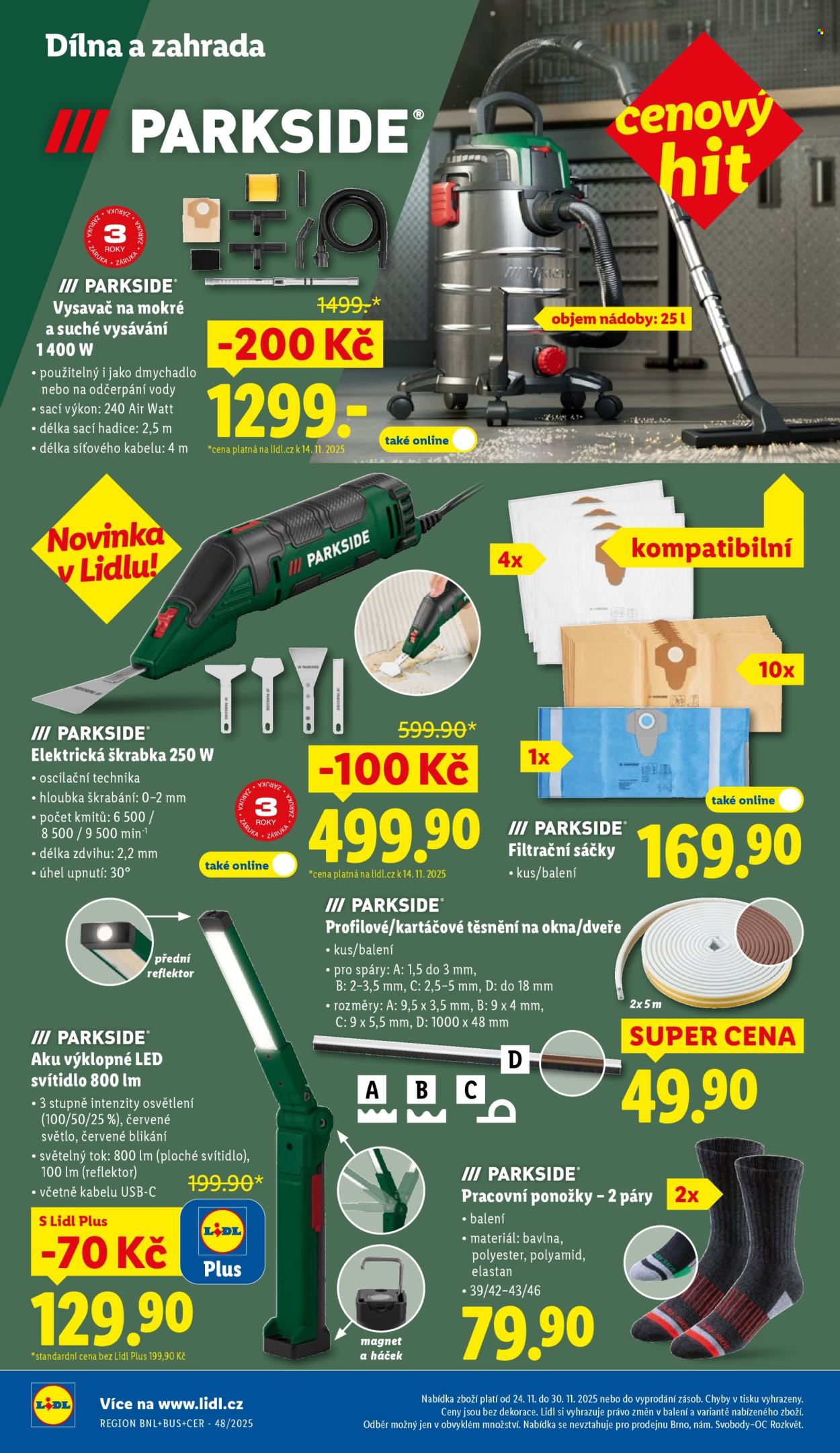Leták Lidl - 24.11.2025 - 30.11.2025. Strana 10