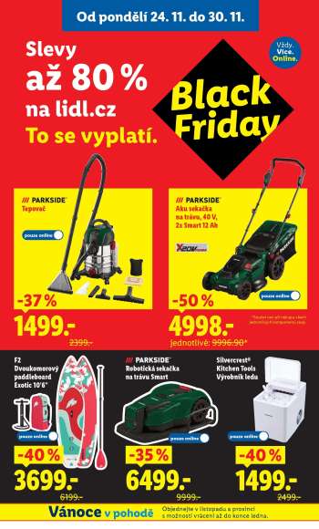 Leták Lidl - 24.11.2025 - 30.11.2025.