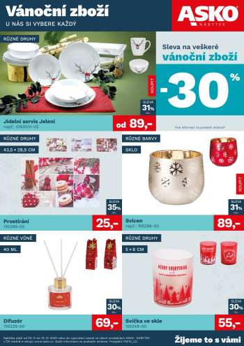 Leták ASKO - 20.11.2025 - 10.12.2025.