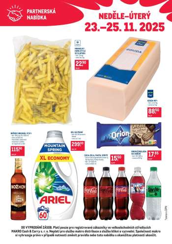 Leták MAKRO - 23.11.2025 - 25.11.2025.
