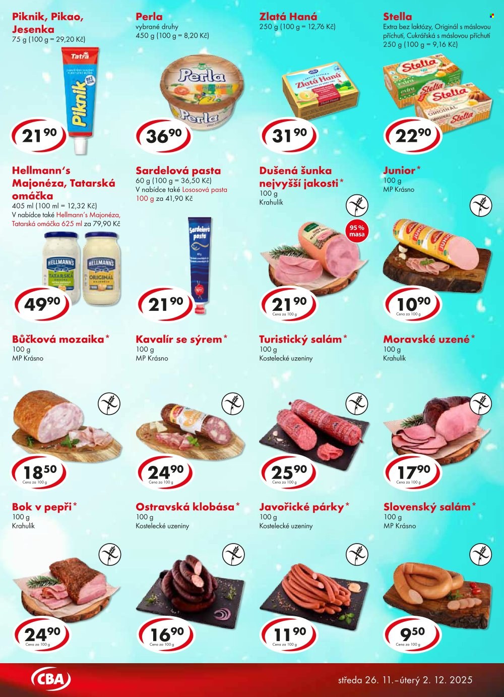Leták CBA Premium - 26.11.2025 - 2.12.2025. Strana 3