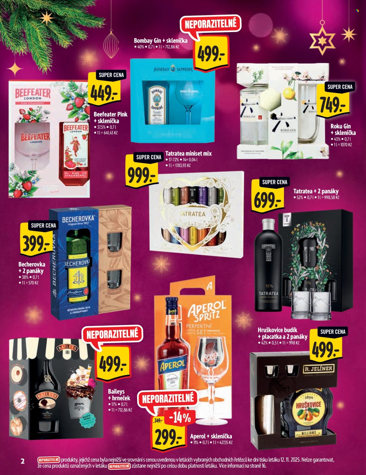 Leták Albert Hypermarket - 19.11.2025 - 2.12.2025. Strana 2