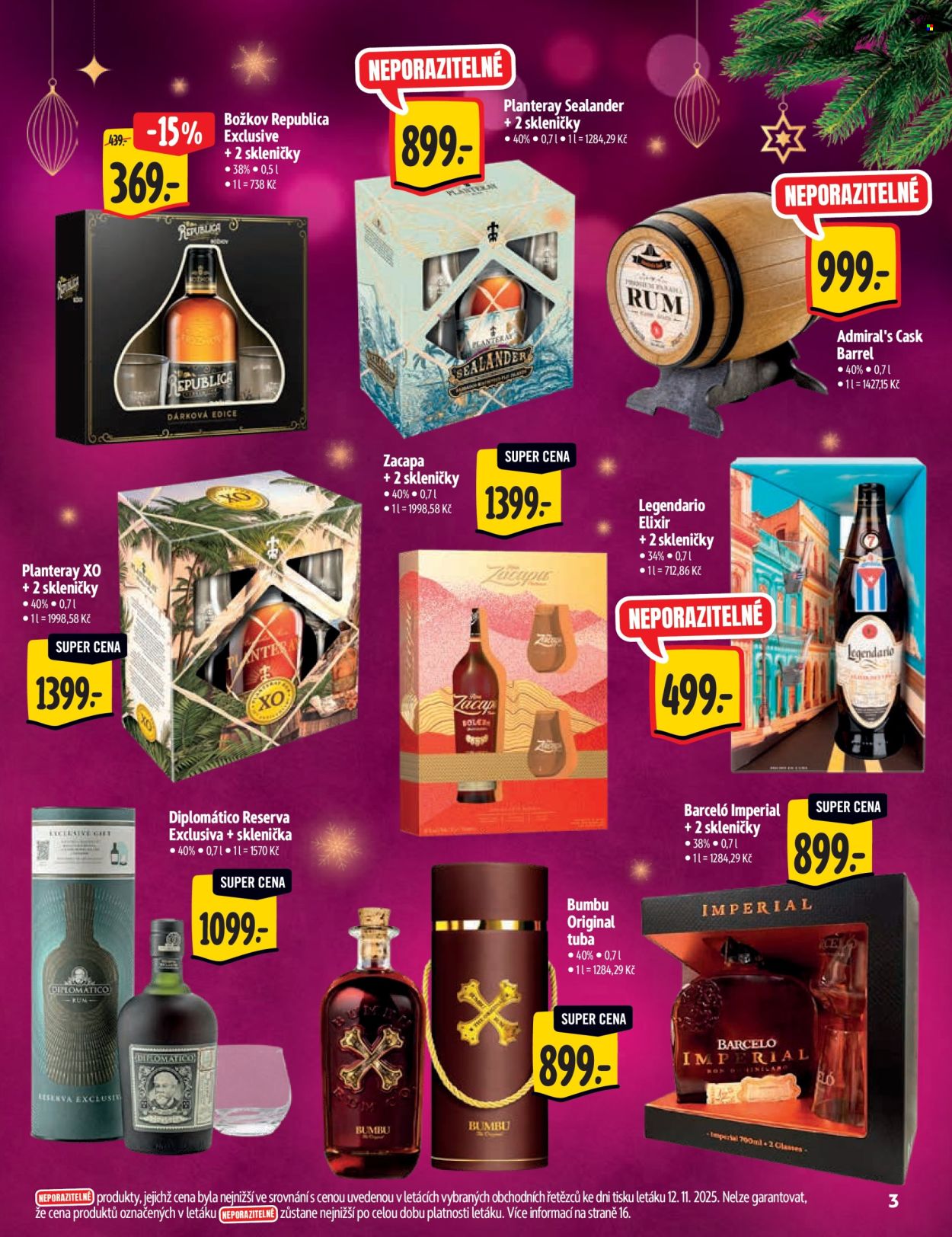 Leták Albert Hypermarket - 19.11.2025 - 2.12.2025. Strana 3
