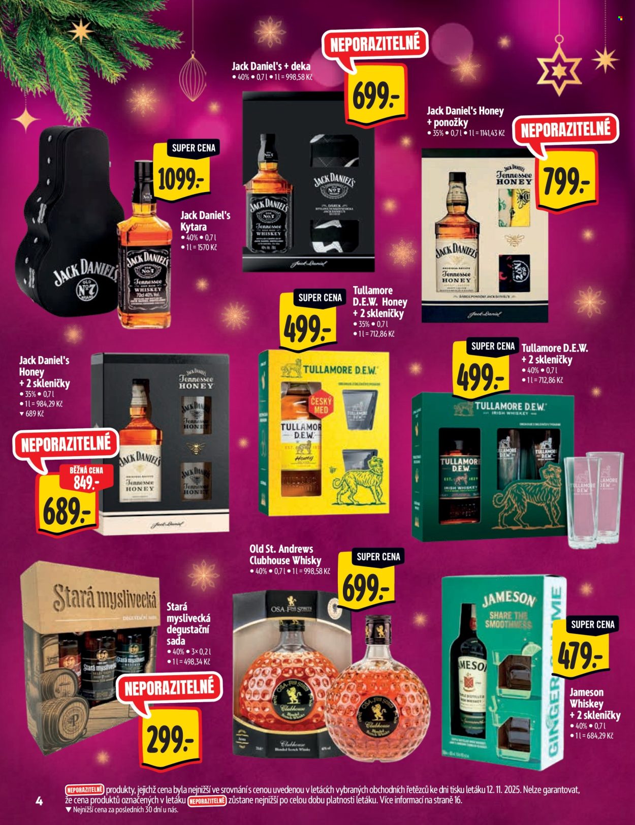 Leták Albert Hypermarket - 19.11.2025 - 2.12.2025. Strana 4
