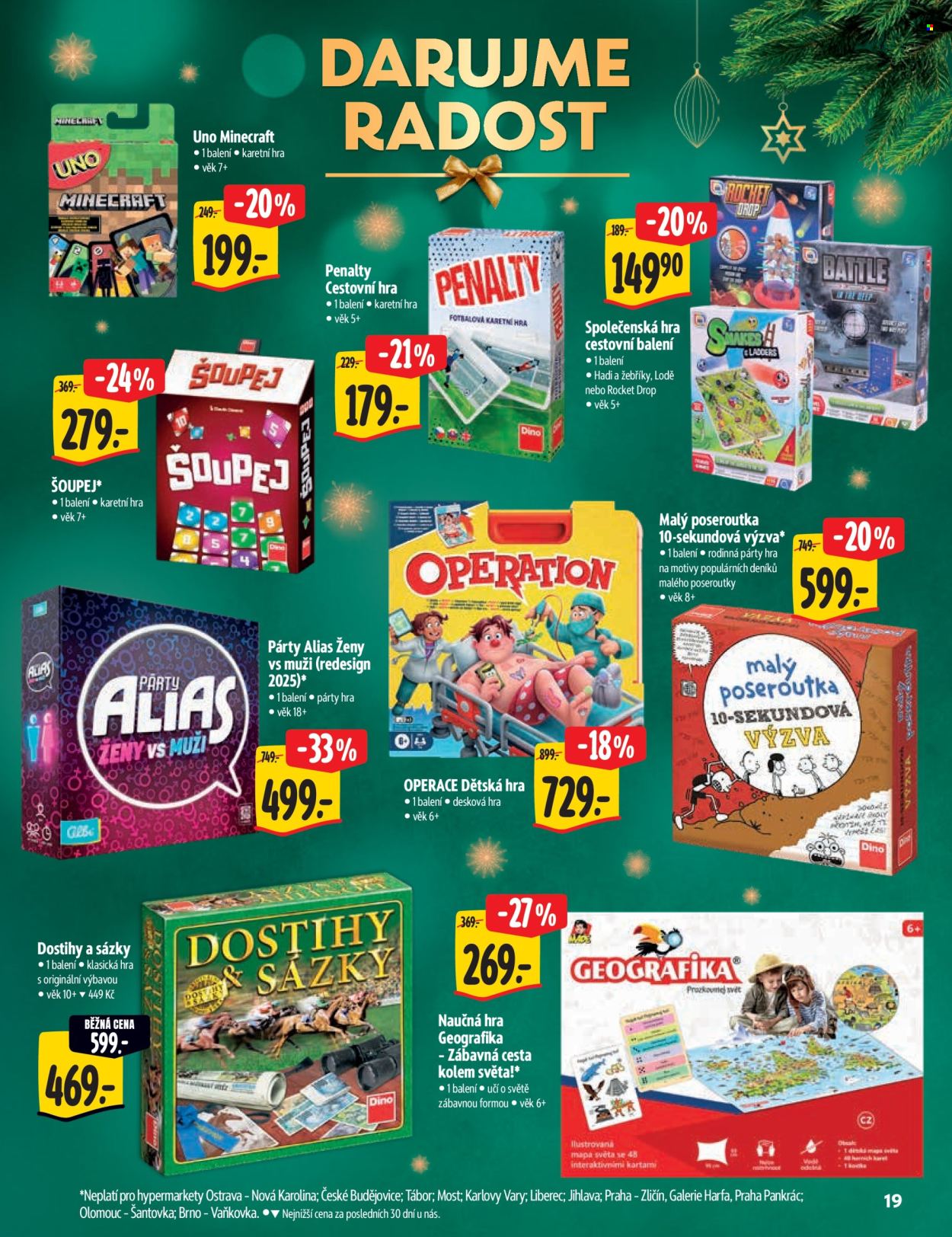 Leták Albert Hypermarket - 19.11.2025 - 2.12.2025. Strana 19
