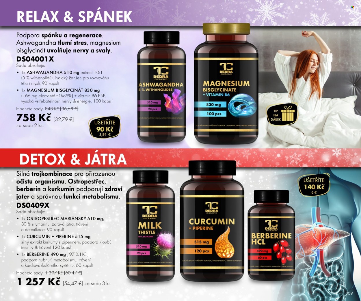 Leták Dedra - 21.11.2025 - 31.12.2025. Strana 9