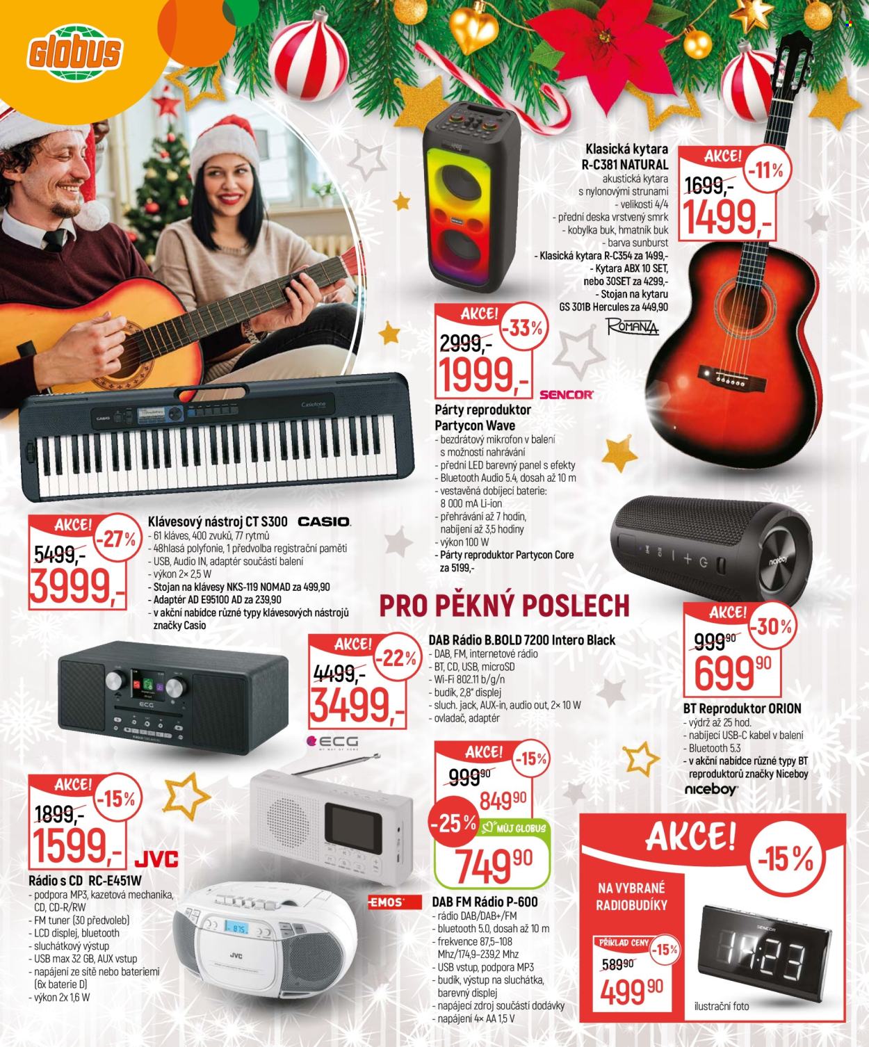 Leták Globus - 26.11.2025 - 24.12.2025. Strana 16
