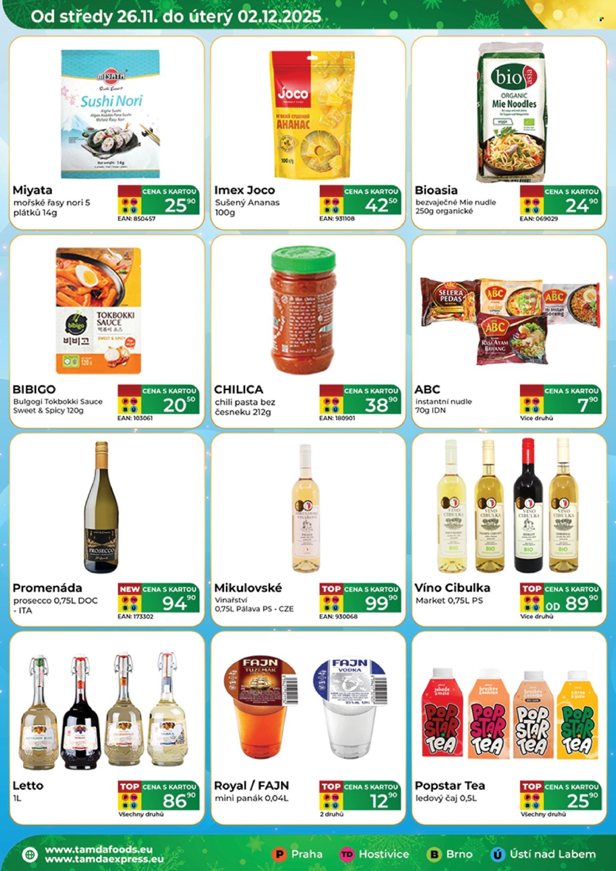 Leták Tamda Foods - 26.11.2025 - 2.12.2025. Strana 4