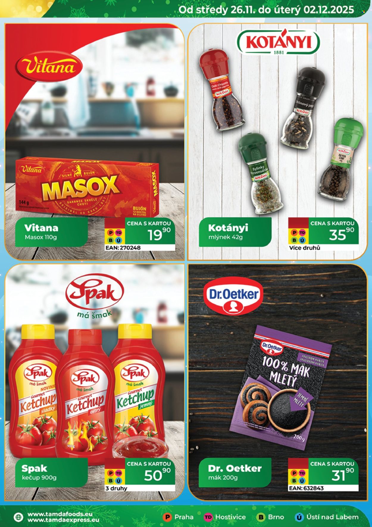 Leták Tamda Foods - 26.11.2025 - 2.12.2025. Strana 11