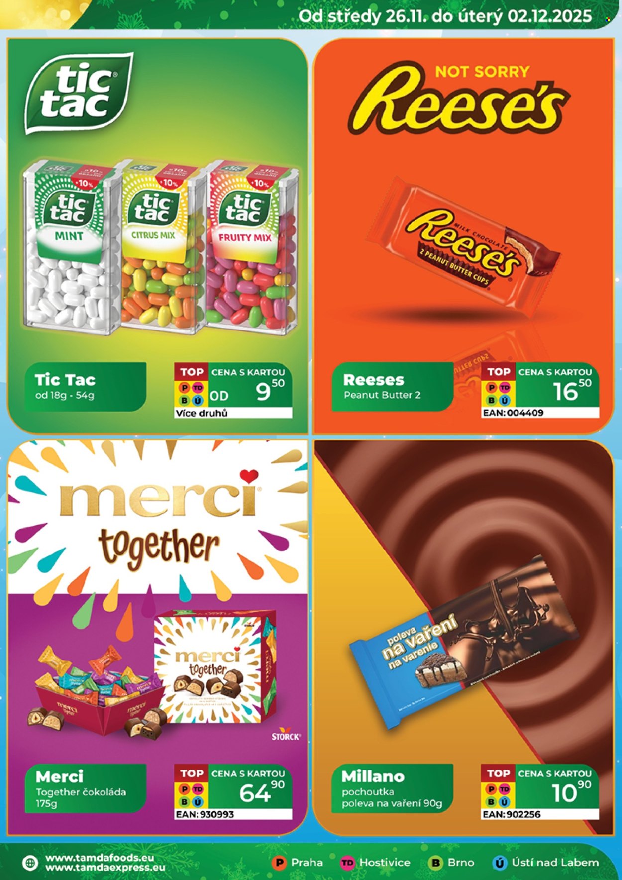 Leták Tamda Foods - 26.11.2025 - 2.12.2025. Strana 25