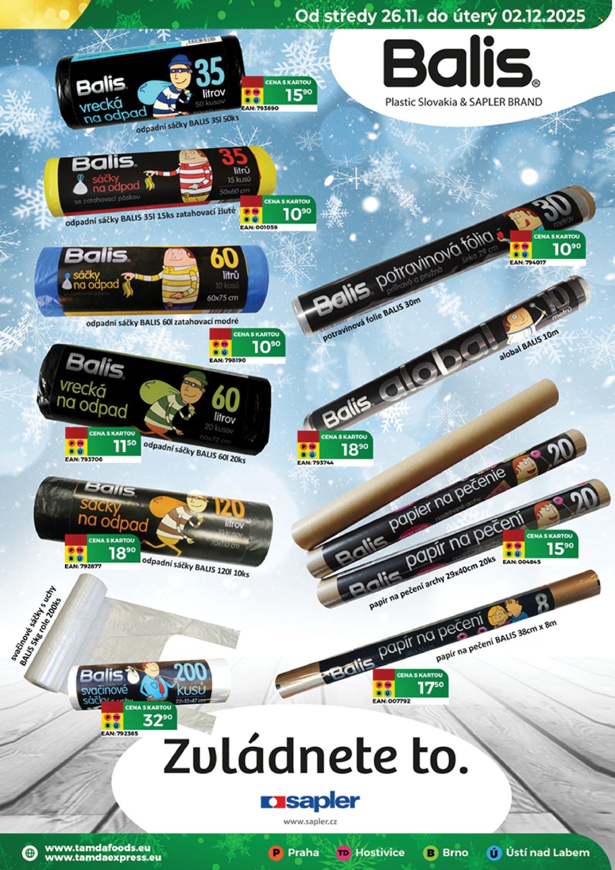 Leták Tamda Foods - 26.11.2025 - 2.12.2025. Strana 27