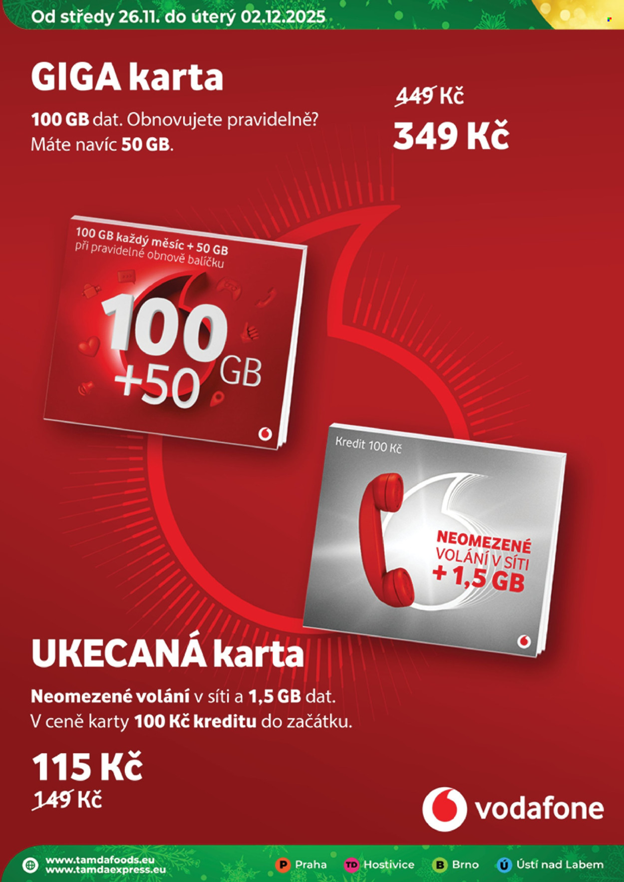 Leták Tamda Foods - 26.11.2025 - 2.12.2025. Strana 42