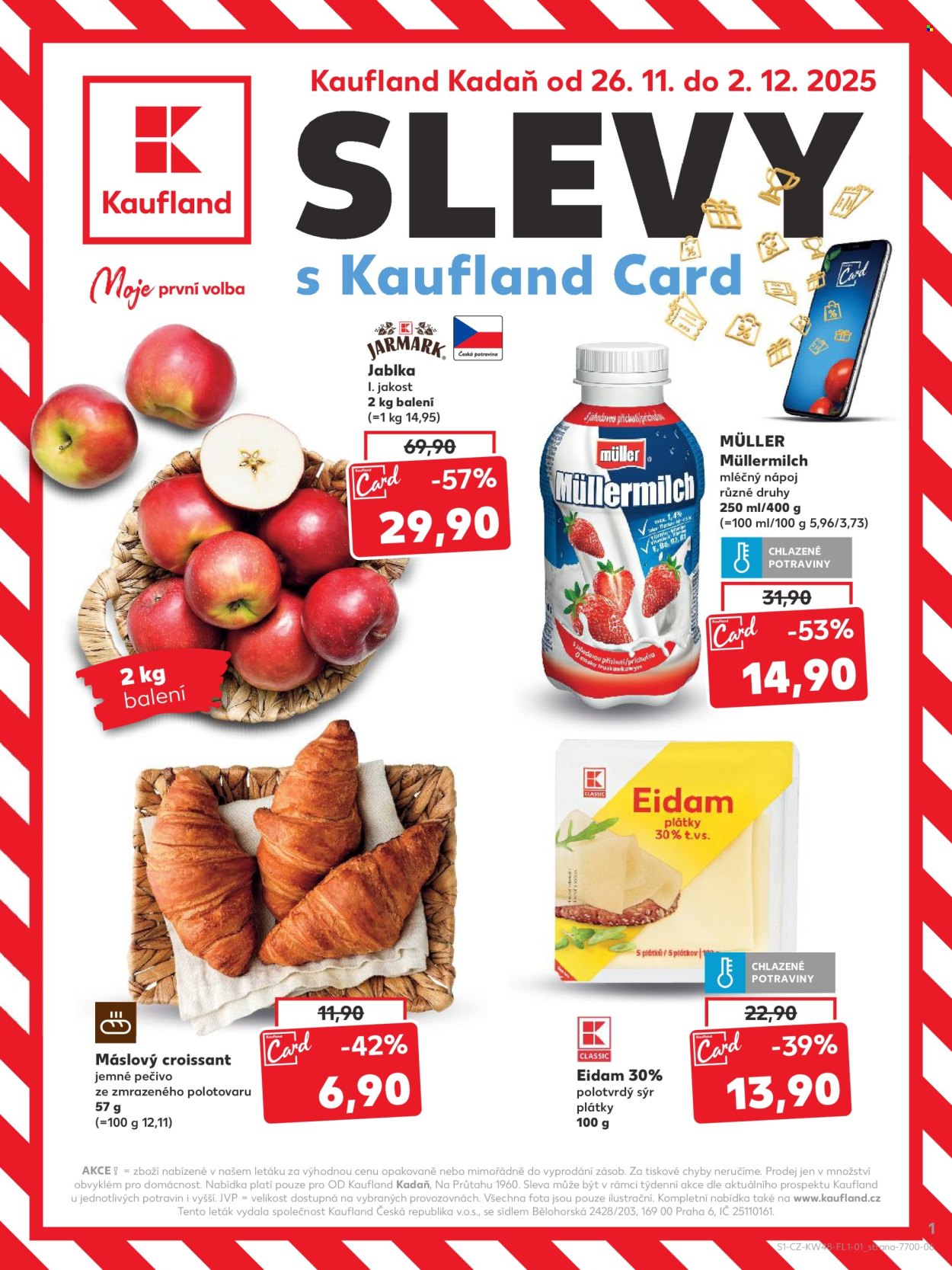 Leták Kaufland - 26.11.2025 - 2.12.2025. Strana 1