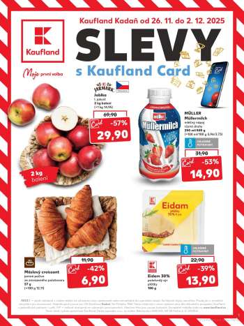 Leták Kaufland - 26.11.2025 - 2.12.2025.