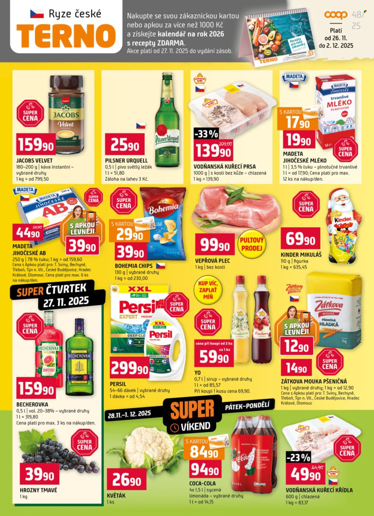 Leták coop TERNO - 26.11.2025 - 2.12.2025. Strana 1
