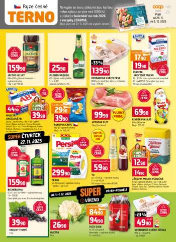 Leták coop TERNO - 26.11.2025 - 2.12.2025.