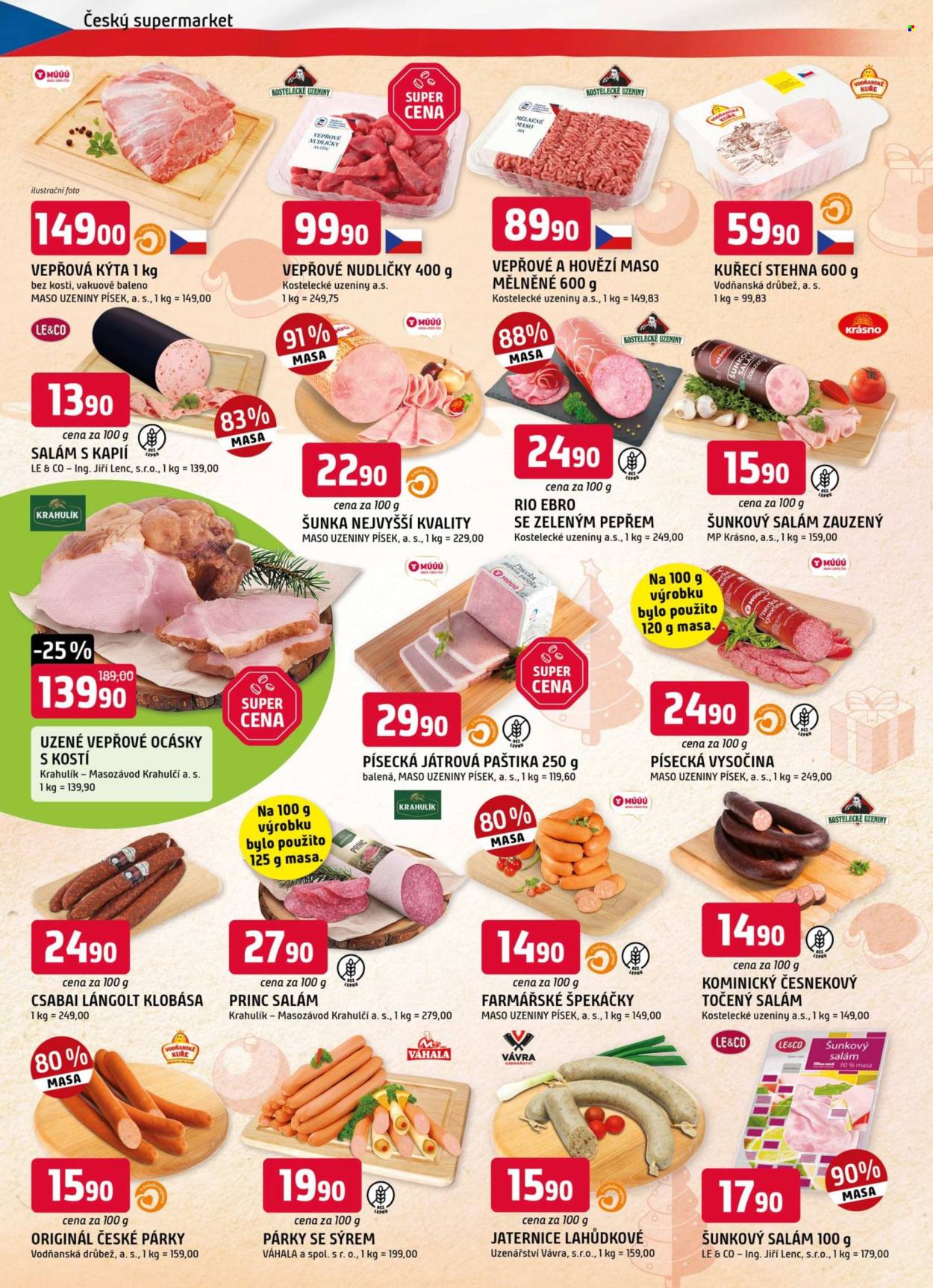 Leták TREFA coop - 26.11.2025 - 2.12.2025. Strana 2