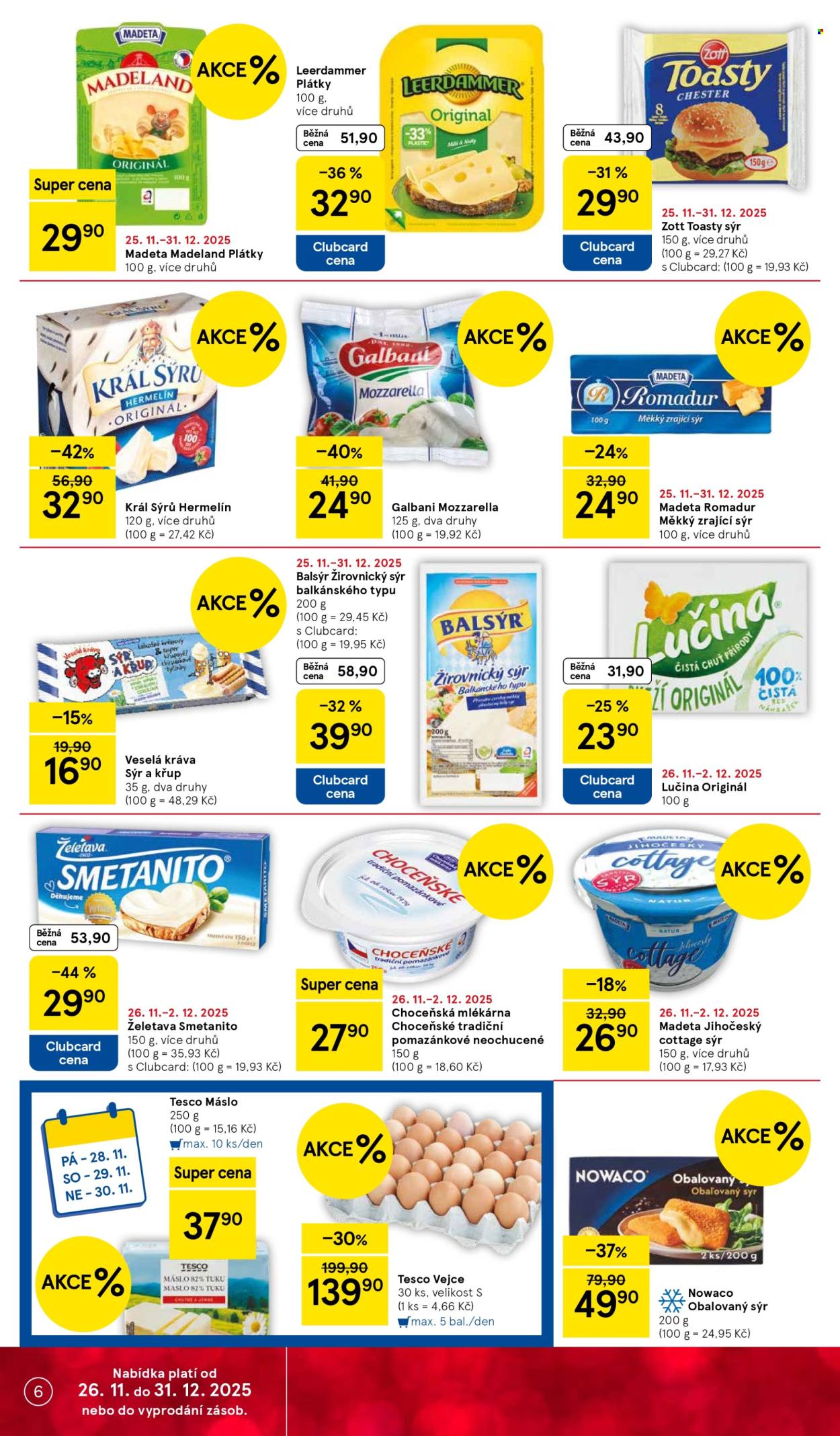 Leták TESCO - 26.11.2025 - 2.12.2025. Strana 6