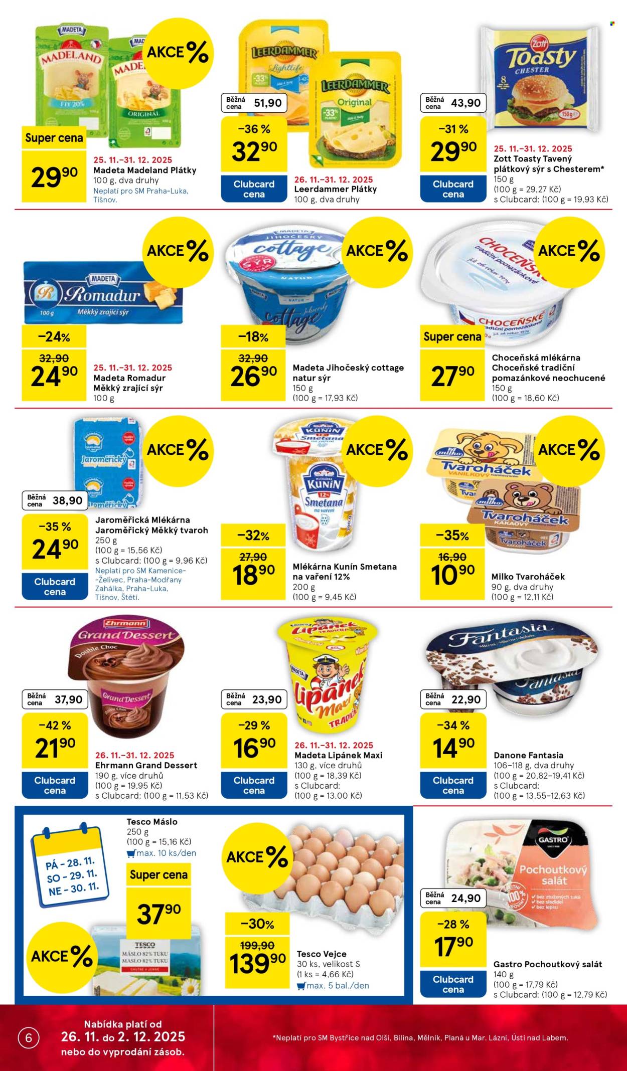 Leták TESCO supermarket - 26.11.2025 - 2.12.2025. Strana 6