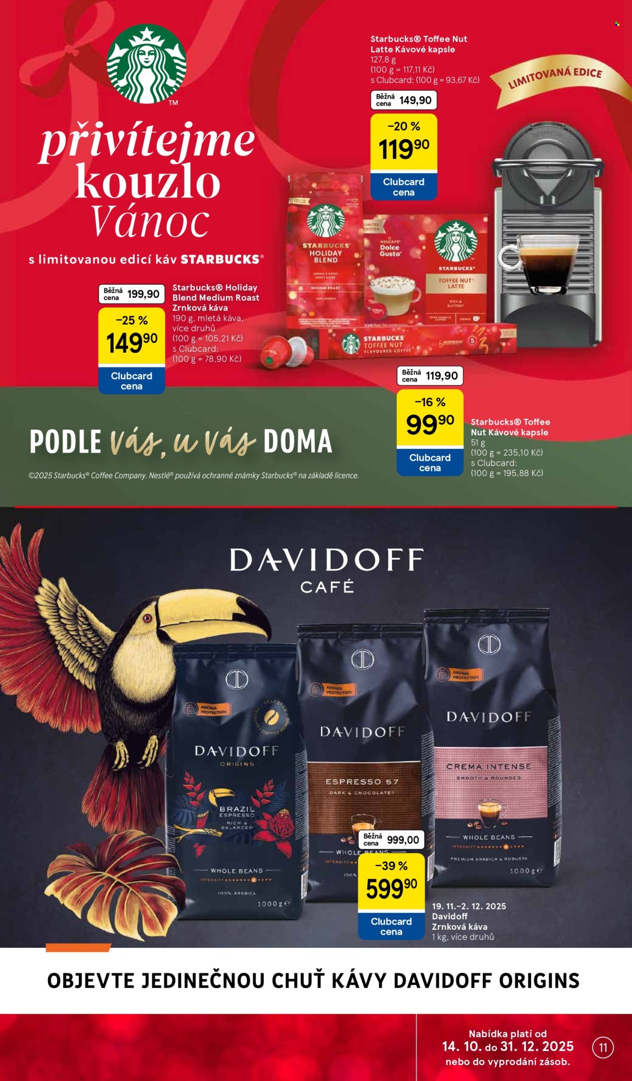 Leták TESCO - 26.11.2025 - 2.12.2025. Strana 11