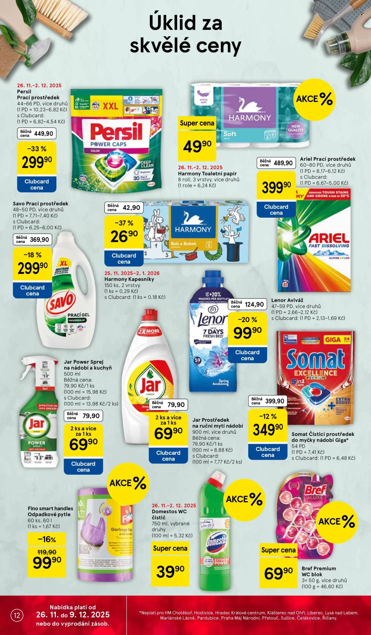 Leták TESCO - 26.11.2025 - 2.12.2025. Strana 12