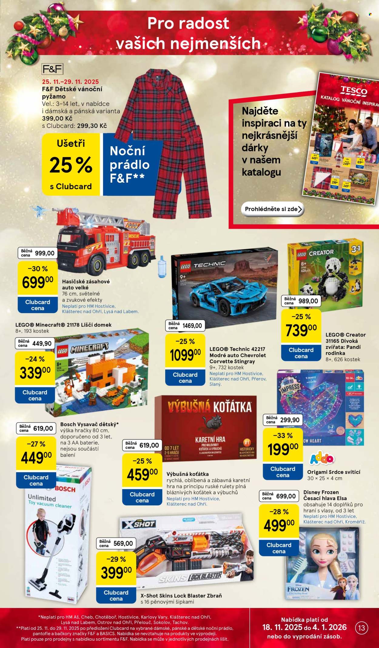 Leták TESCO - 26.11.2025 - 2.12.2025. Strana 13