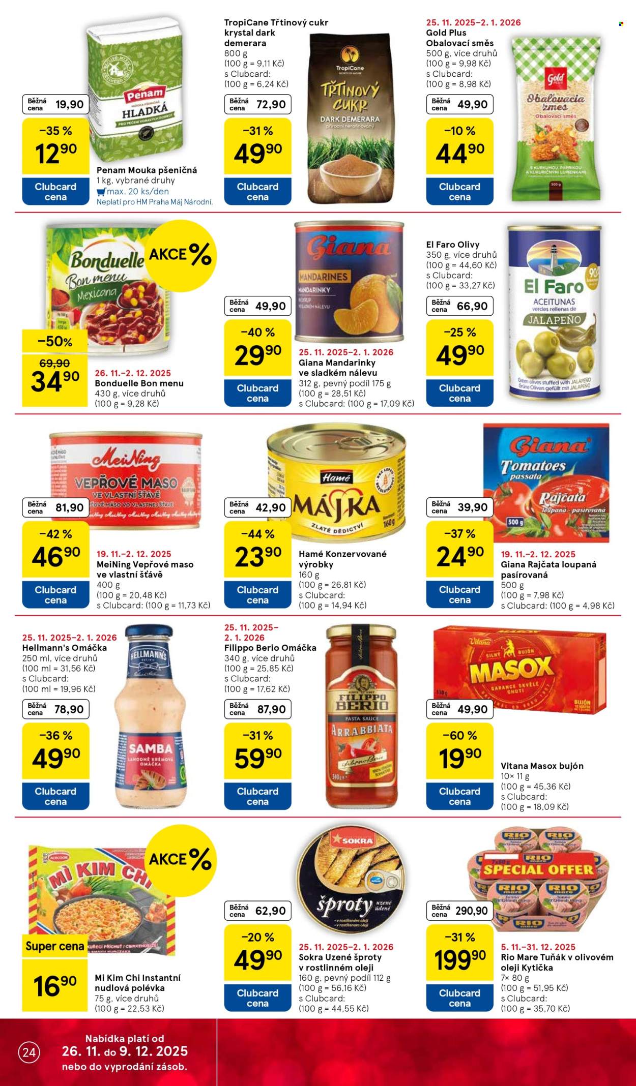 Leták TESCO - 26.11.2025 - 2.12.2025. Strana 24