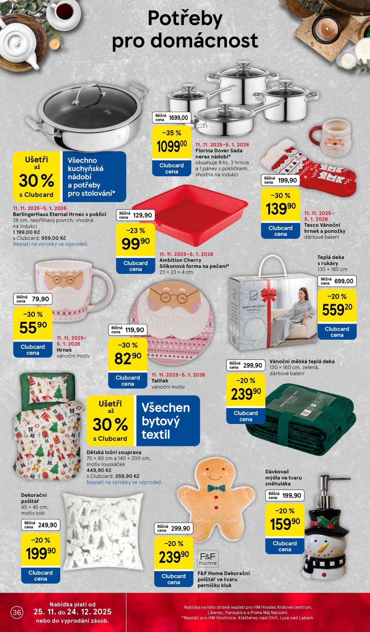 Leták TESCO - 26.11.2025 - 2.12.2025. Strana 36