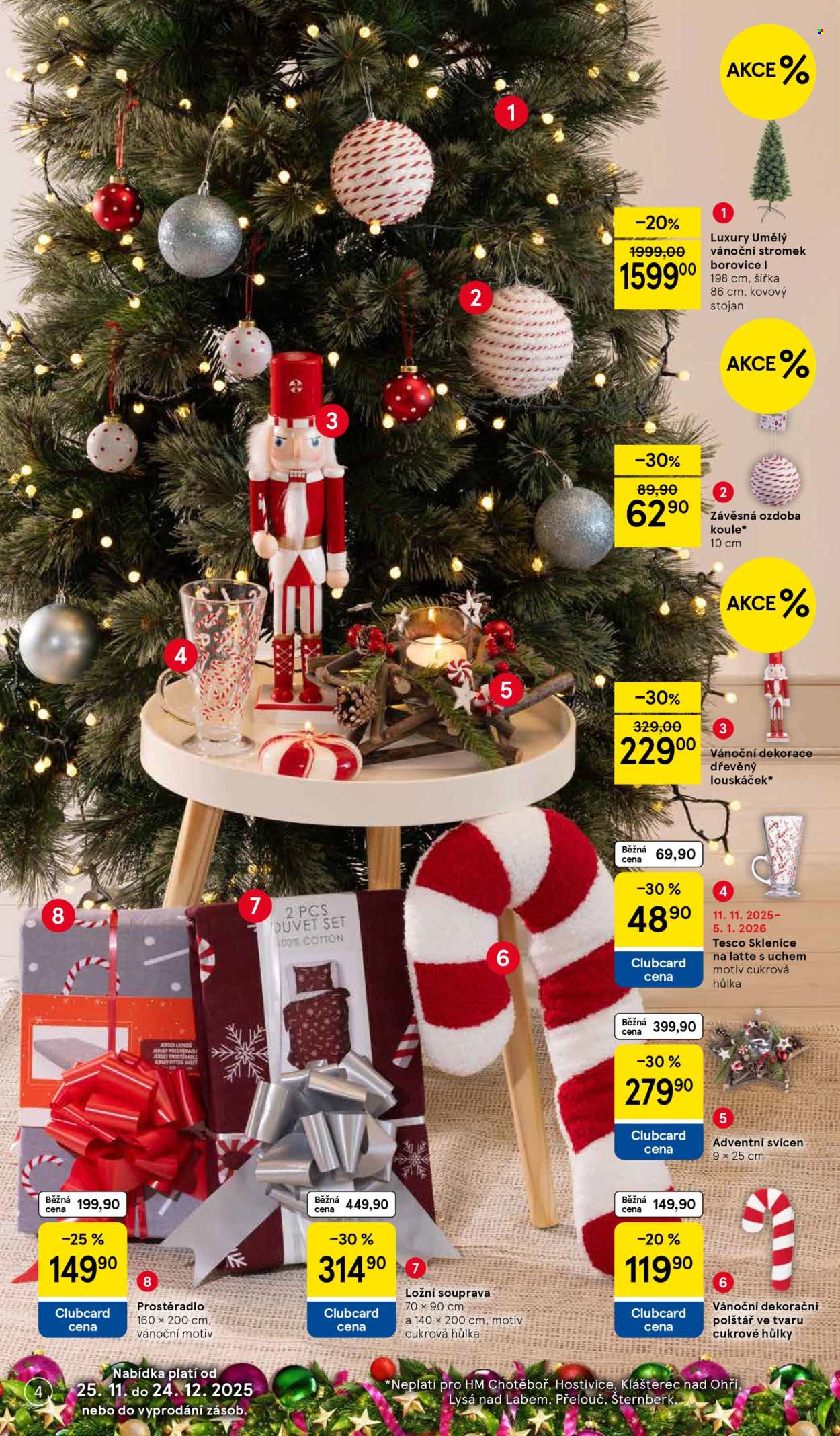 Leták TESCO hypermarket - 25.11.2025 - 24.12.2025. Strana 4