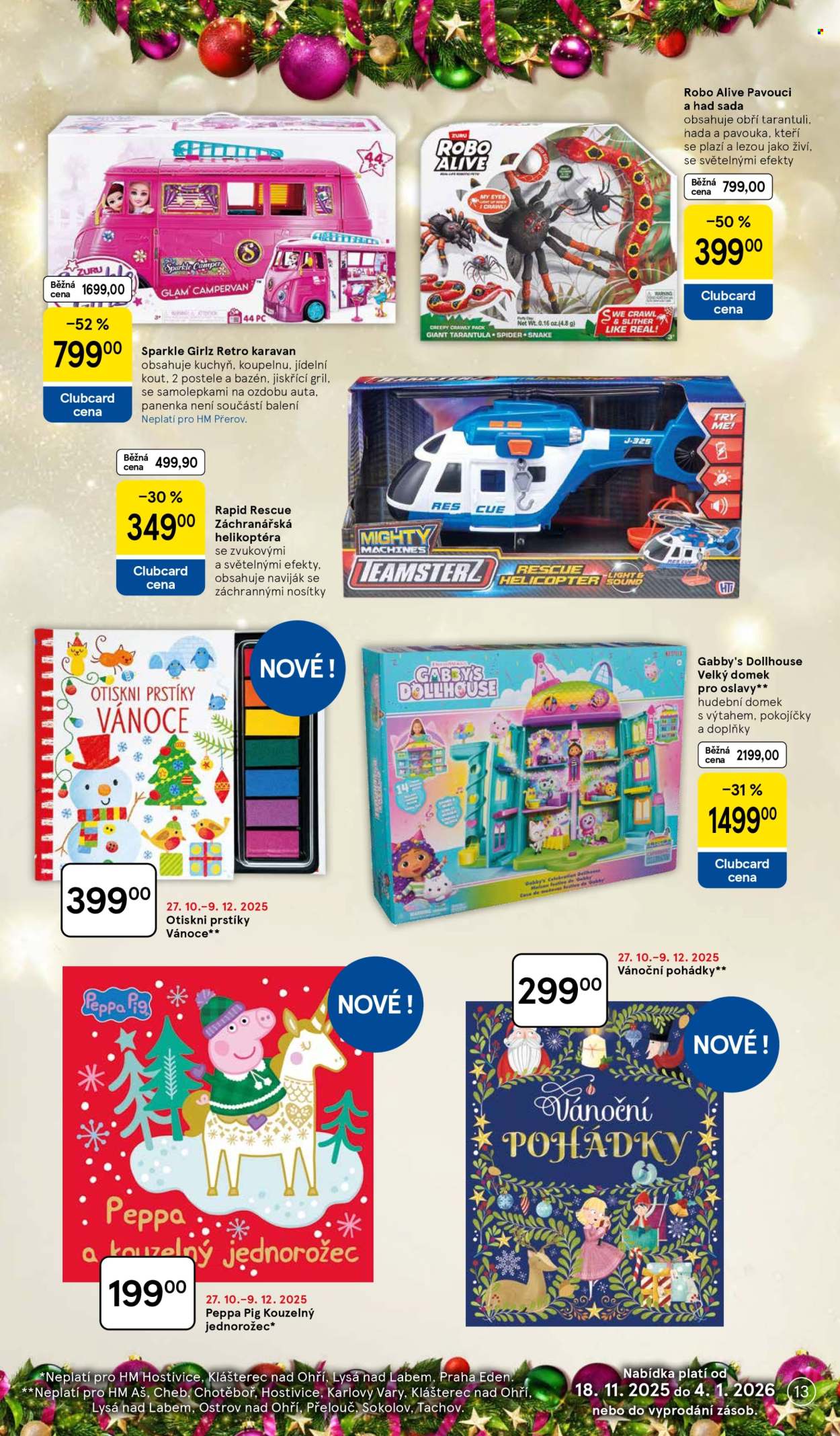 Leták TESCO hypermarket - 25.11.2025 - 24.12.2025. Strana 13