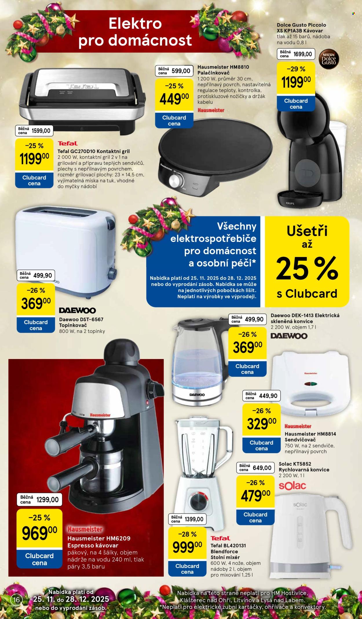 Leták TESCO hypermarket - 25.11.2025 - 24.12.2025. Strana 16