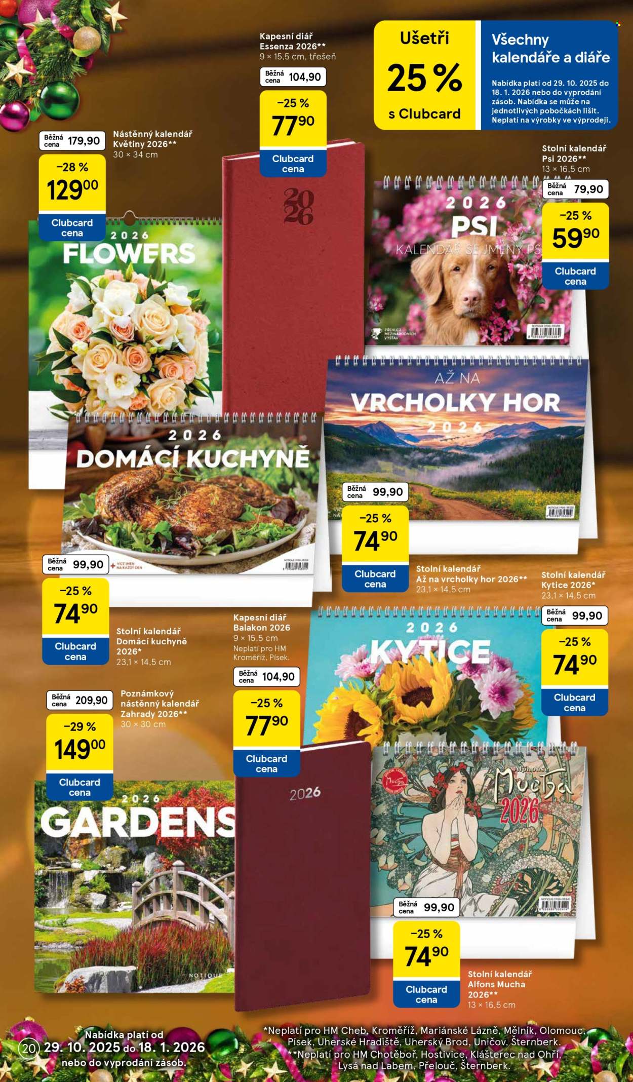 Leták TESCO hypermarket - 25.11.2025 - 24.12.2025. Strana 20