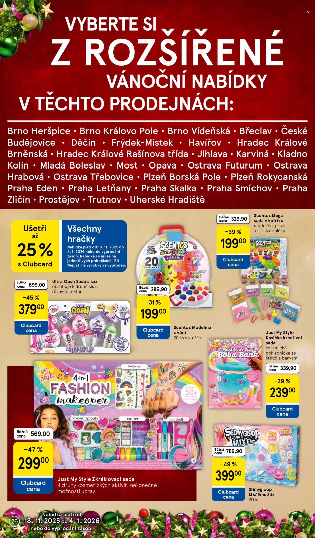 Leták TESCO hypermarket - 25.11.2025 - 24.12.2025. Strana 26