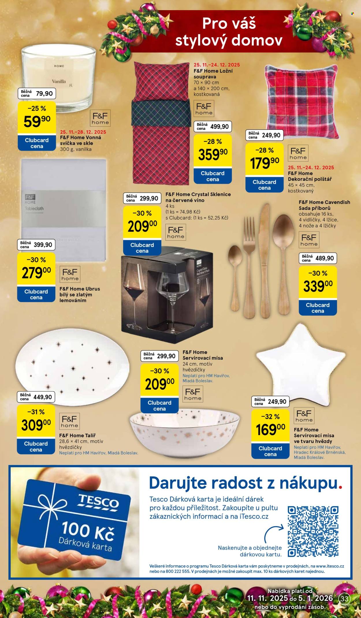 Leták TESCO hypermarket - 25.11.2025 - 24.12.2025. Strana 33
