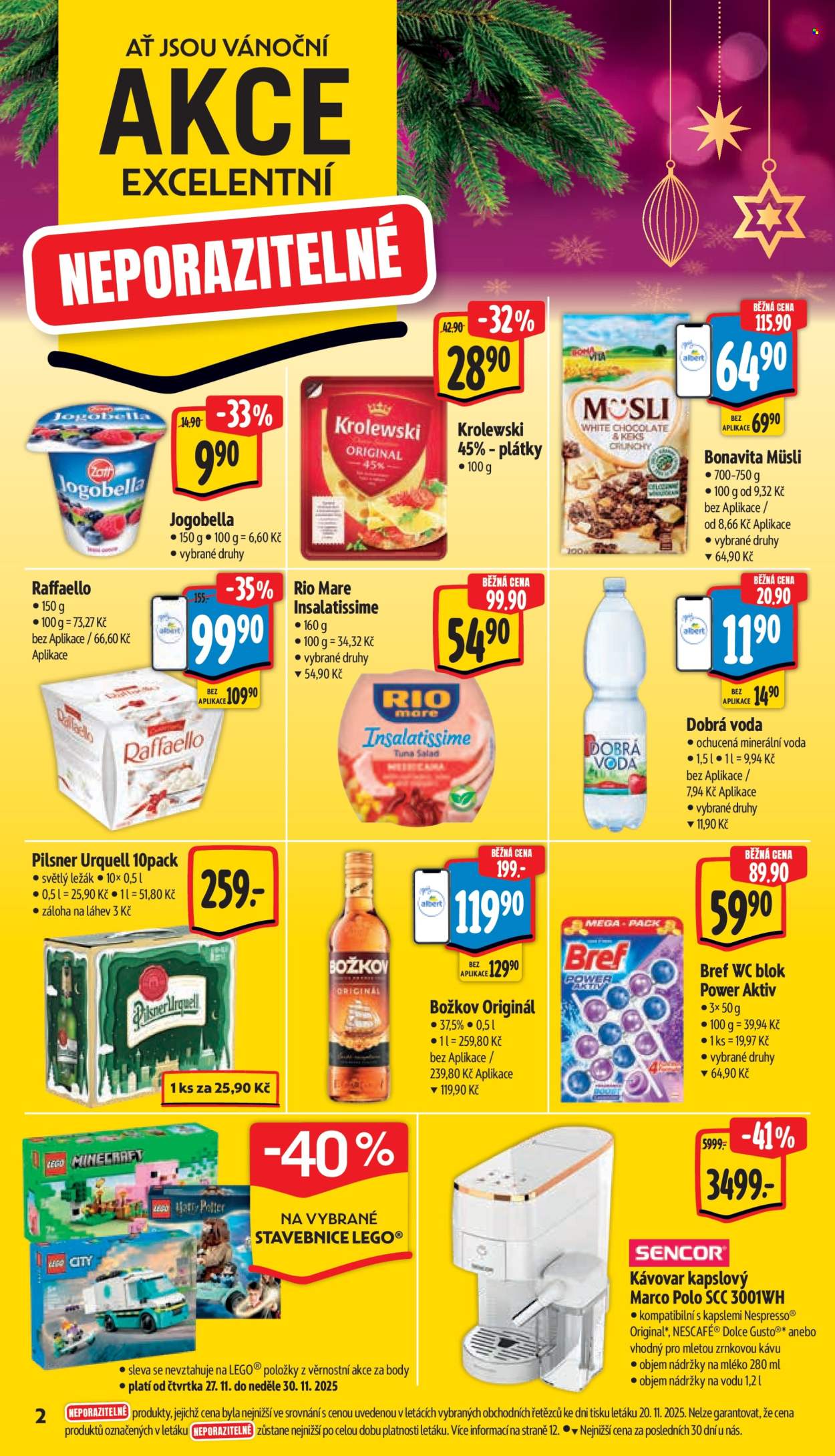 Leták Albert Supermarket - 26.11.2025 - 2.12.2025. Strana 6