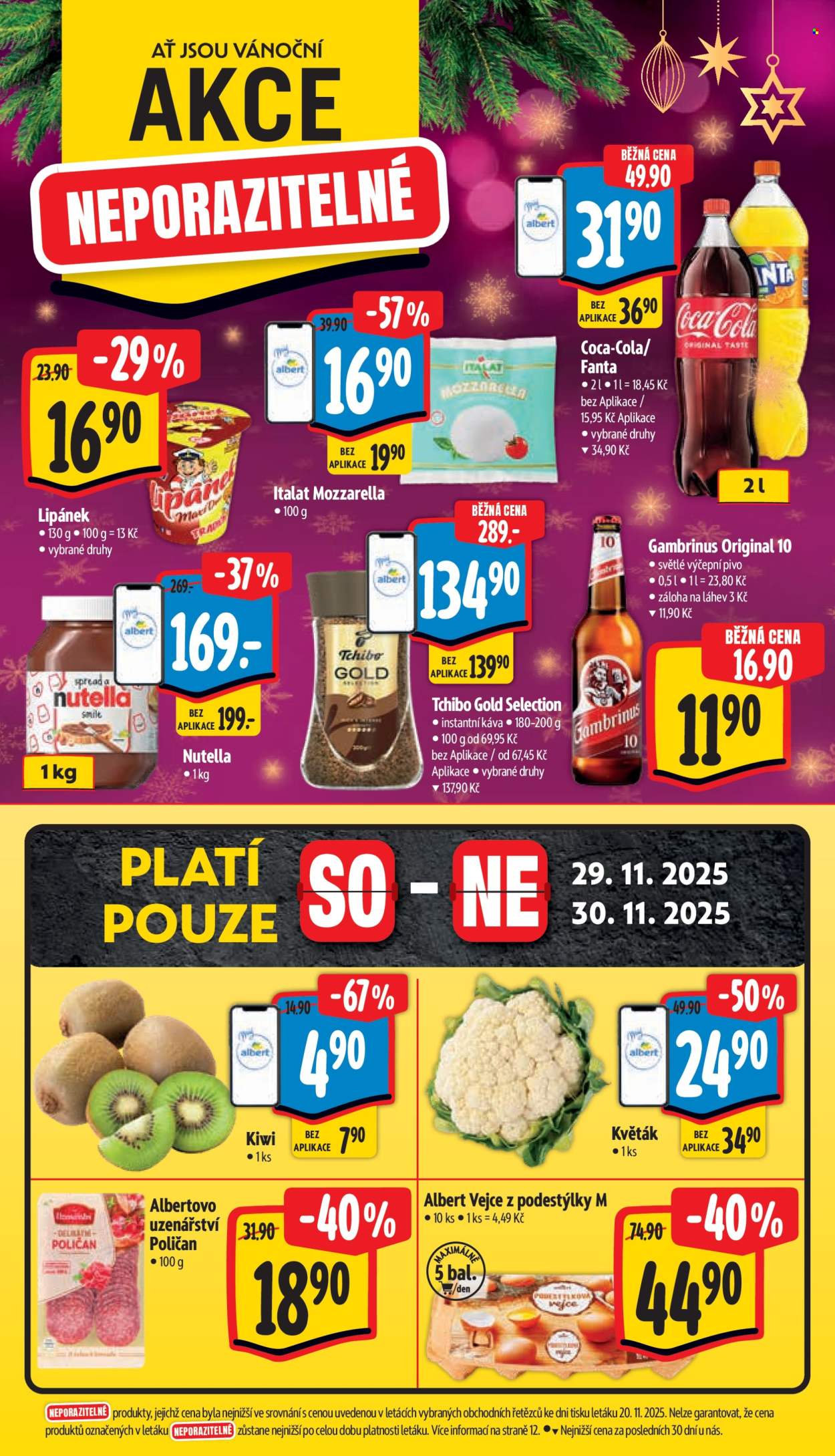Leták Albert Supermarket - 26.11.2025 - 2.12.2025. Strana 7