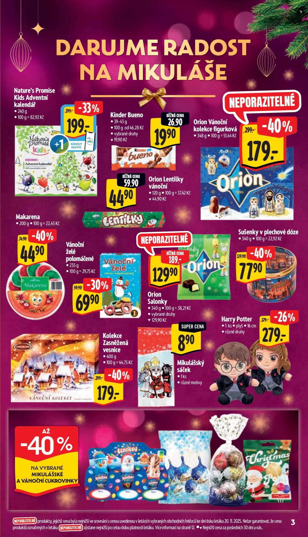 Leták Albert Supermarket - 26.11.2025 - 2.12.2025. Strana 8