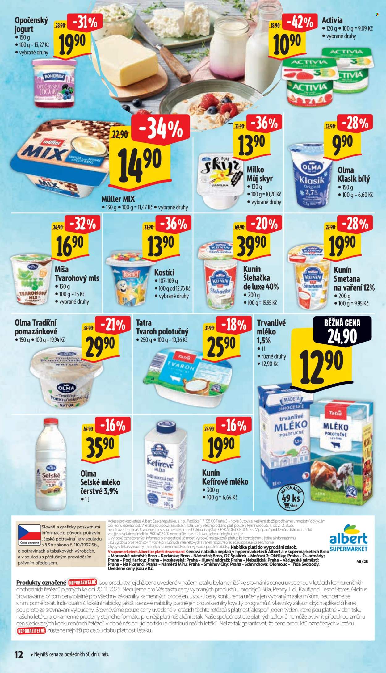 Leták Albert Supermarket - 26.11.2025 - 2.12.2025. Strana 20