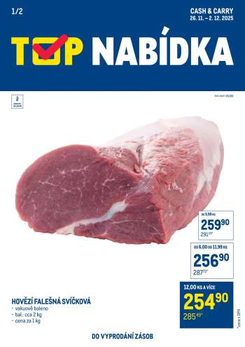 Leták MAKRO - 26.11.2025 - 2.12.2025.