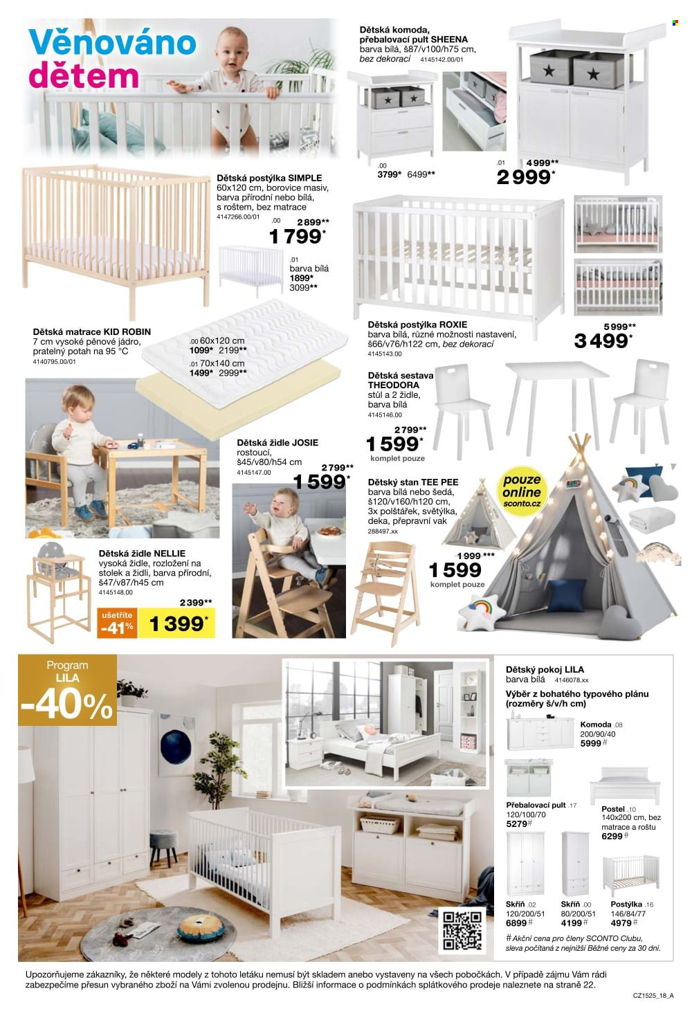 Leták SCONTO NÁBYTEK - 26.11.2025 - 21.12.2025. Strana 18