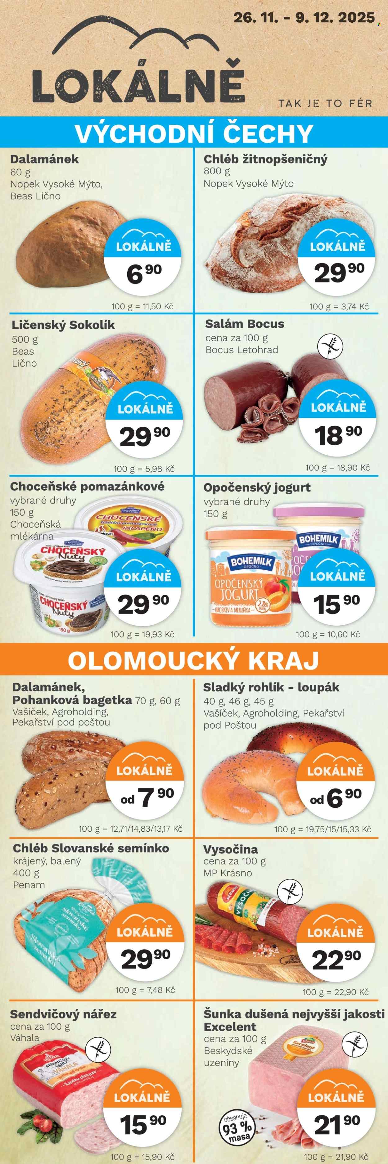 Leták Konzum - 26.11.2025 - 9.12.2025. Strana 2