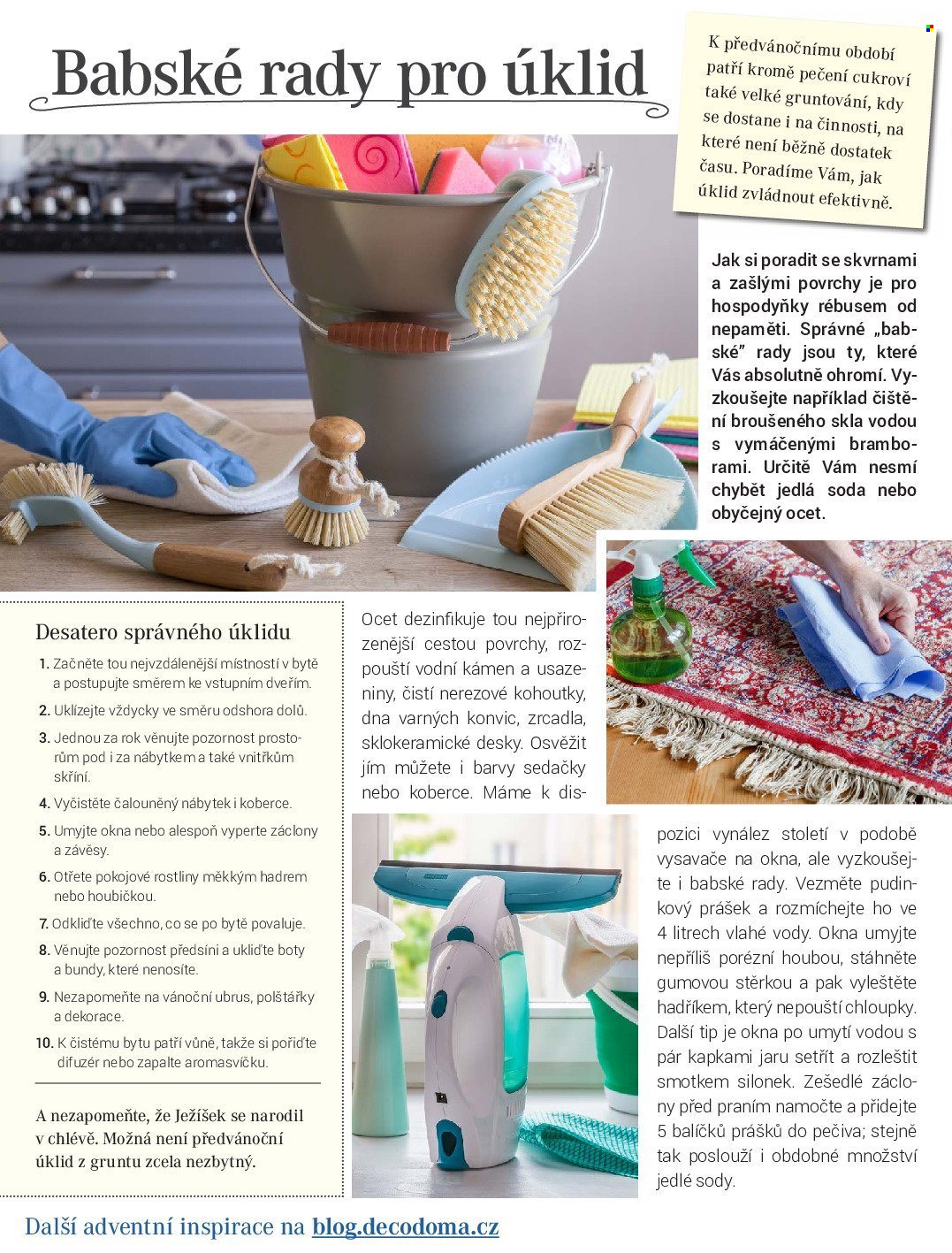 Leták decoDoma. Strana 30