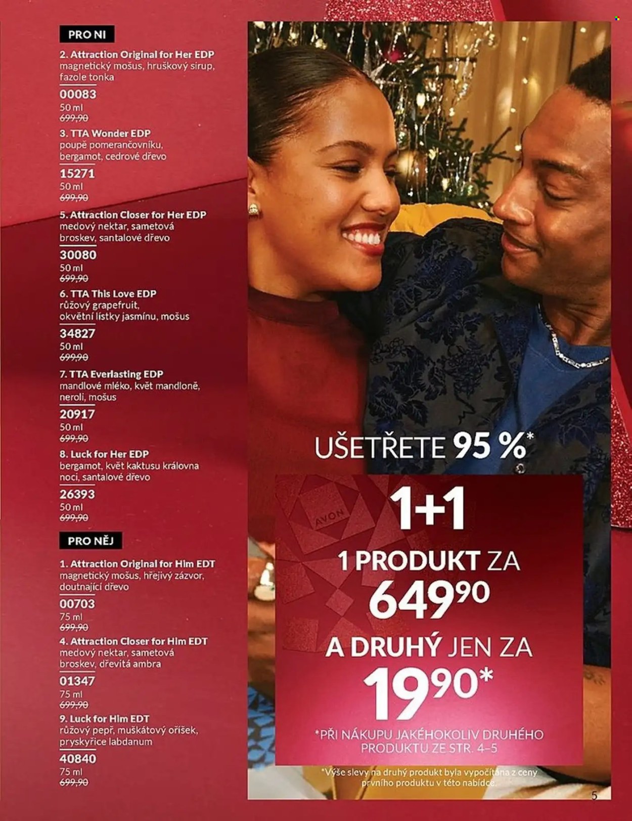 Leták AVON - 1.12.2025 - 31.12.2025. Strana 5