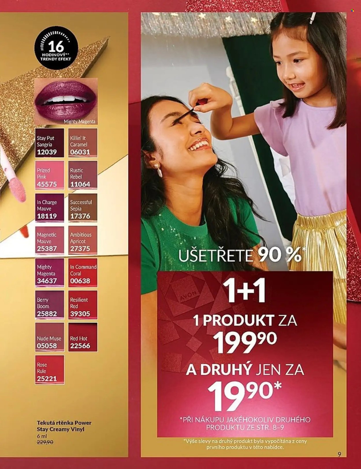 Leták AVON - 1.12.2025 - 31.12.2025. Strana 9