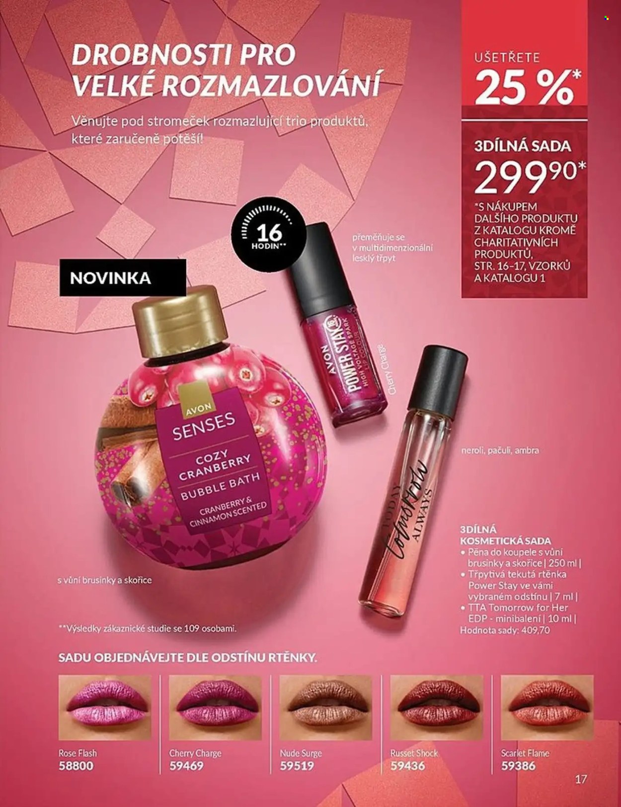 Leták AVON - 1.12.2025 - 31.12.2025. Strana 17