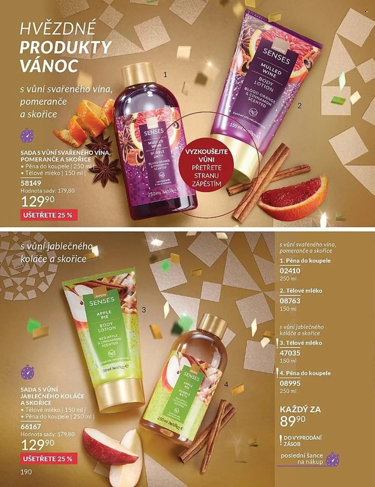 Leták AVON - 1.12.2025 - 31.12.2025. Strana 190