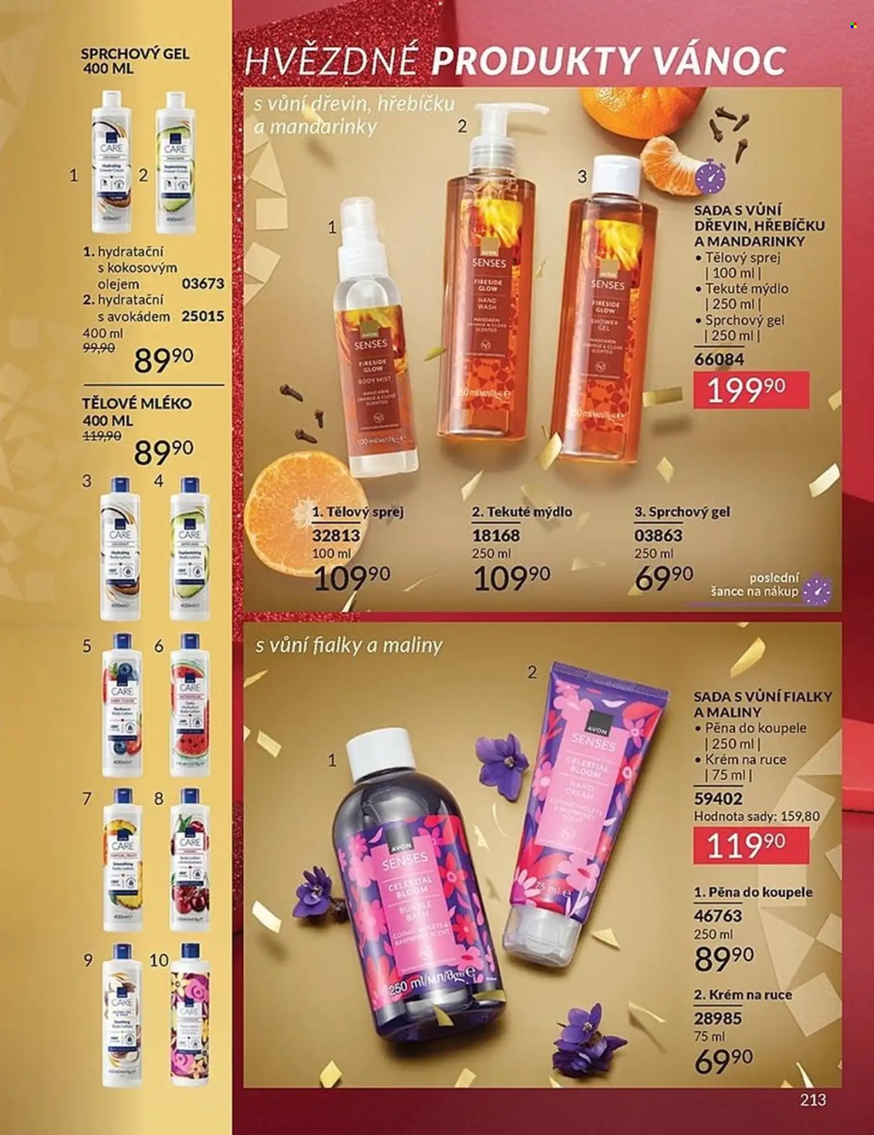 Leták AVON - 1.12.2025 - 31.12.2025. Strana 213