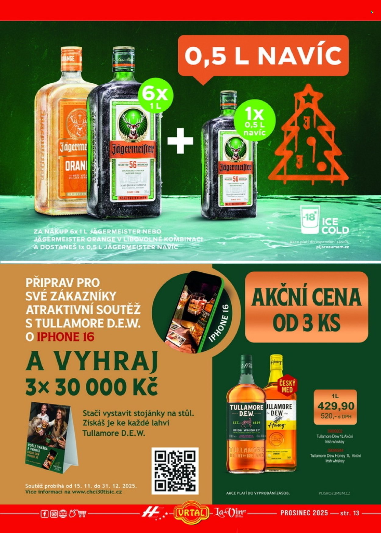 Leták Vrtal - 1.12.2025 - 31.12.2025. Strana 13